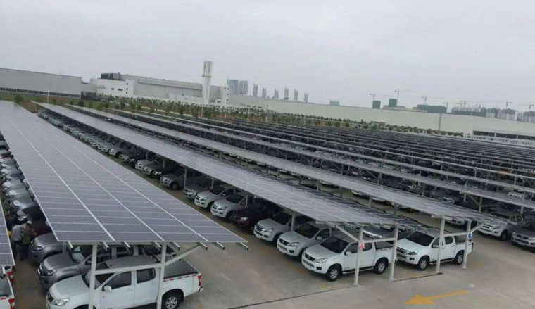 100千瓦光伏停車場(chǎng)投資多少，停車坪搭建光伏違建嗎